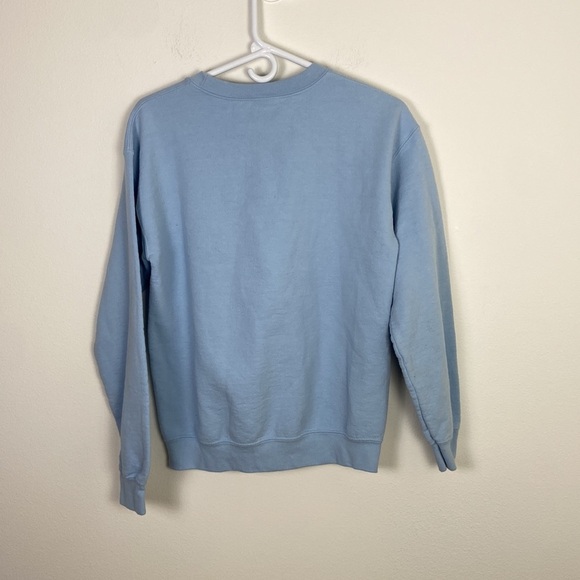 Yale University Mens Small Long Sleeve Pullover Crewneck Sweatshirt Collegiate - Picture 4 of 6